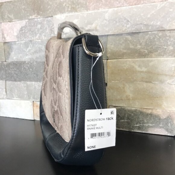 THACKER  Nola Snake Embossed Leather Bag - Picture 4 of 8